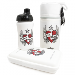 Rock Star Baby Heart & Wings TRIPLE подаръчен комплект